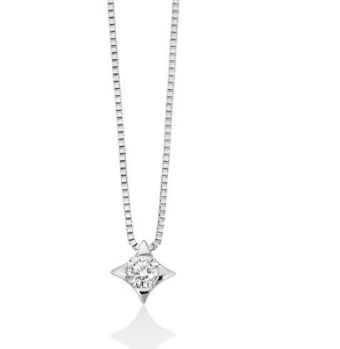 Collana Miluna Donna in Oro bianco CLD2937-008G7 - CLD2937-008G7